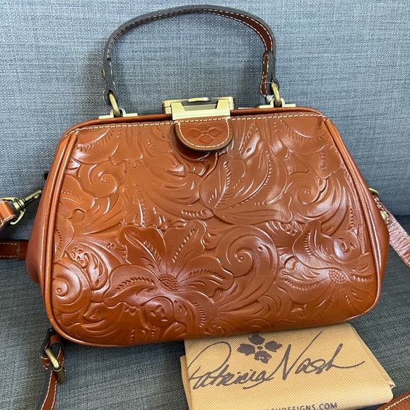 Patricia Nash Bags Nwt Patricia Nash Gracchi Satchel Crossbody Bag